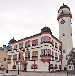 Rathaus in Hof
