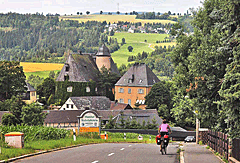 Blick auf Burg Rudolphstein