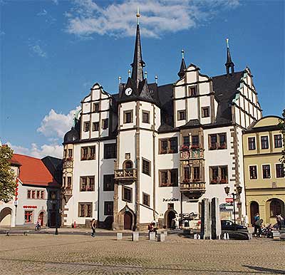 Rathaus in Saaalfeld