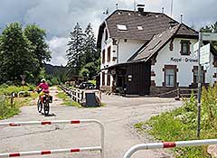 Stillgelegte Bahnlinie bei Kappel-Grünwald