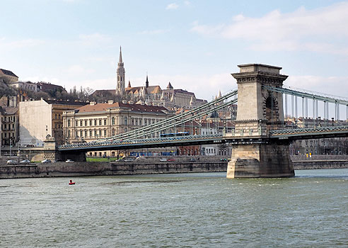 Donauradweg Budapest