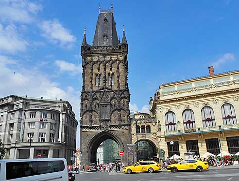 Radtour zum Schlossberg und die Altstadt in Prag