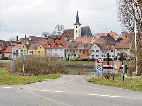 Mainradweg von Schweinfurt nach Volkach