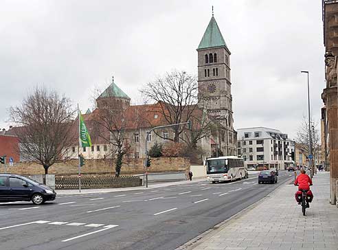 Mainradweg von Schweinfurt nach Volkach