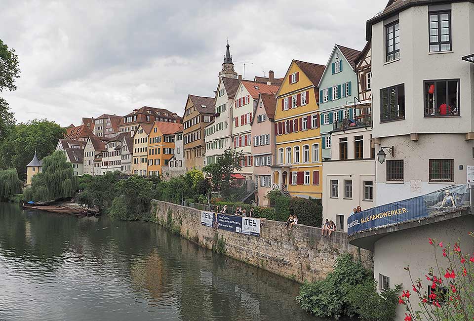 Ein viel fotografierter Blick in Tübingen