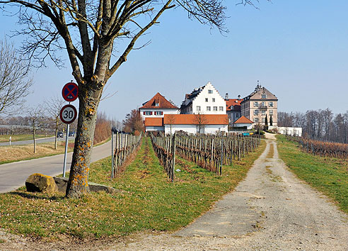 Hinauf zum Schloss Kirchberg