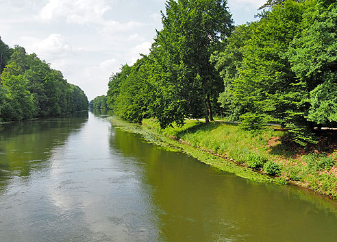 Radweg entlang den Main-Donaukanal und Ludwigskanal
