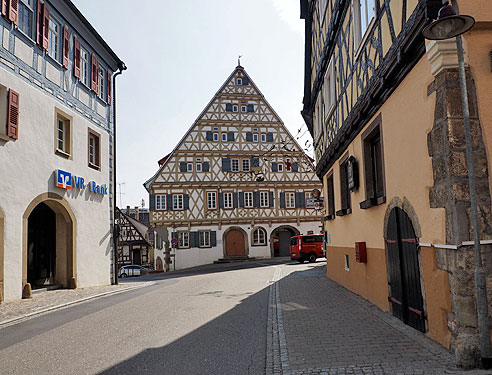 Historische Ortsmitte in Enzweihingen