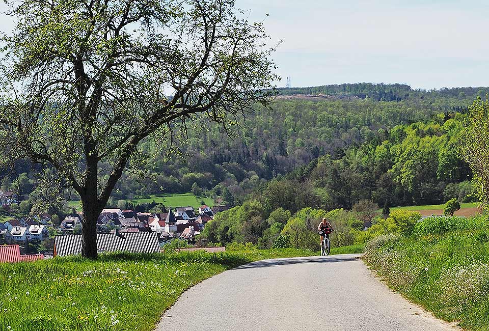 Hügeltour von Weil der Stadt über Mönsheim, Dürrmenz, Maulbronn, Bretten nach Bruchsal