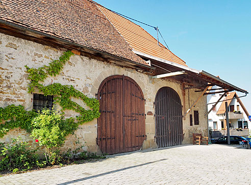 Historische Ortsmitte in Grafenberg