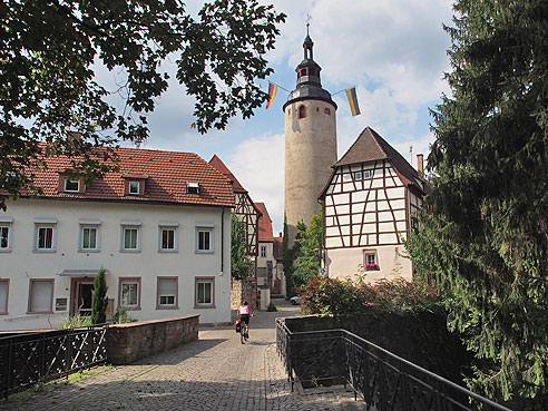 Türmersturm beim Schloss in Tauberbischofsheim