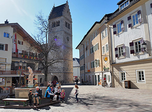 Stadtplatz in Zell am See
