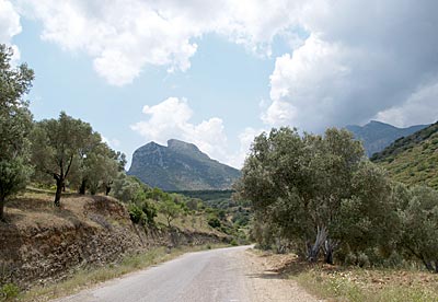 Radfahren in der Türkei: Das Dacta-Gebirge naht