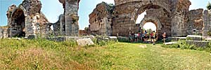 Panorama Faustina-Therme Milet