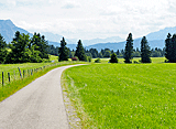 Radweg nach Füssen