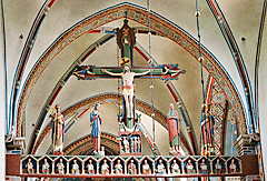 Der Apostelbalken Stiftskirche Bücken