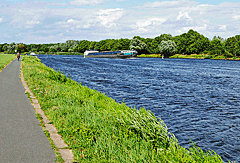 Uferweg an der Weser