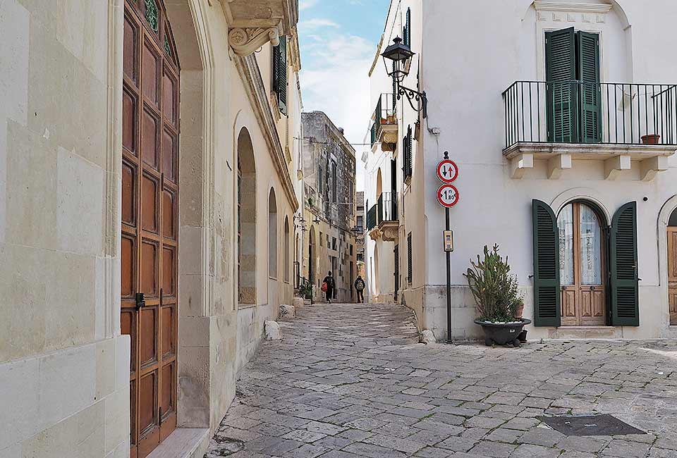 Stadtbesichtigung in Otranto mit dem Fahrrad